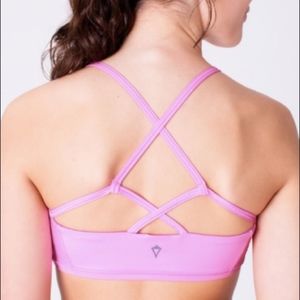 Ivivva Girls Stellar Star Sports Bra NWT